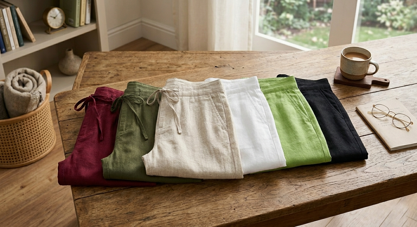 Cotton Linen Pants